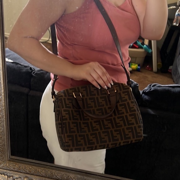 Fendi Tobacco Zucca Boston bag - Picture 10 of 16